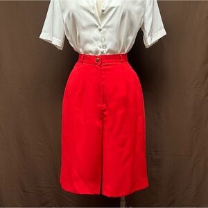 Pleated Trouser shorts